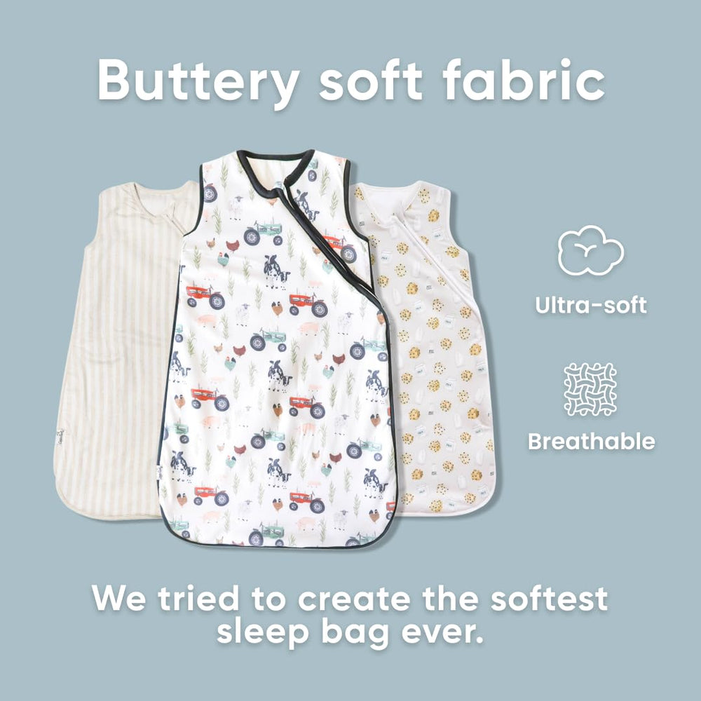 Copper Pearl Premium 3-Layer Knit Sleep Bag Jo inside coverage supports natural leg movement