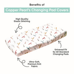 Copper Pearl knit fabric closeup highlighting soft, breathable texture ideal for baby comfort.