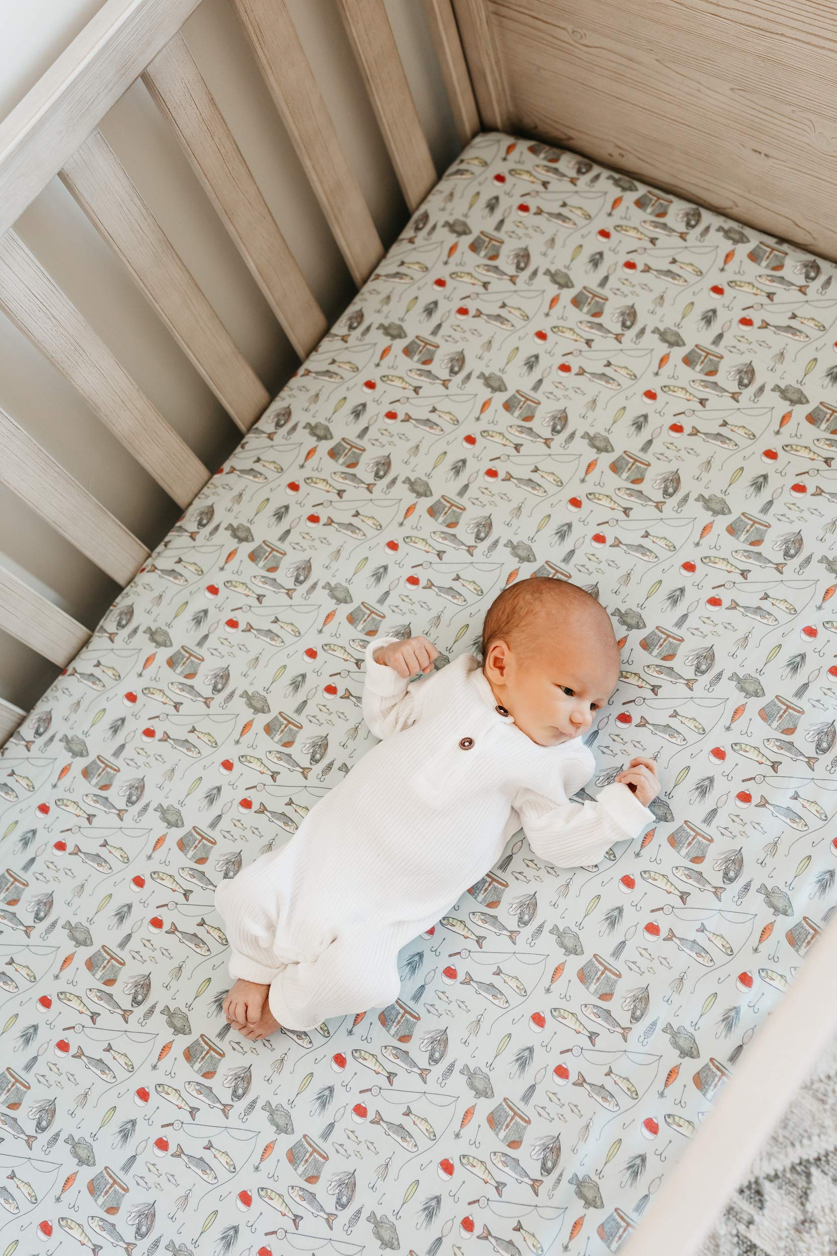 Copper Pearl Trout knit sheet delivers cool, comfortable nights through breathable fabric.