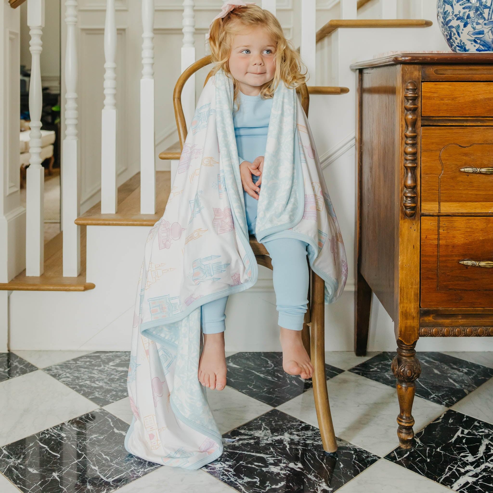 Copper Pearl Princess Palaces closeup fabric; premium polyester-rayon blend with gentle stretch