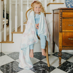 Copper Pearl Princess Palaces closeup fabric; premium polyester-rayon blend with gentle stretch