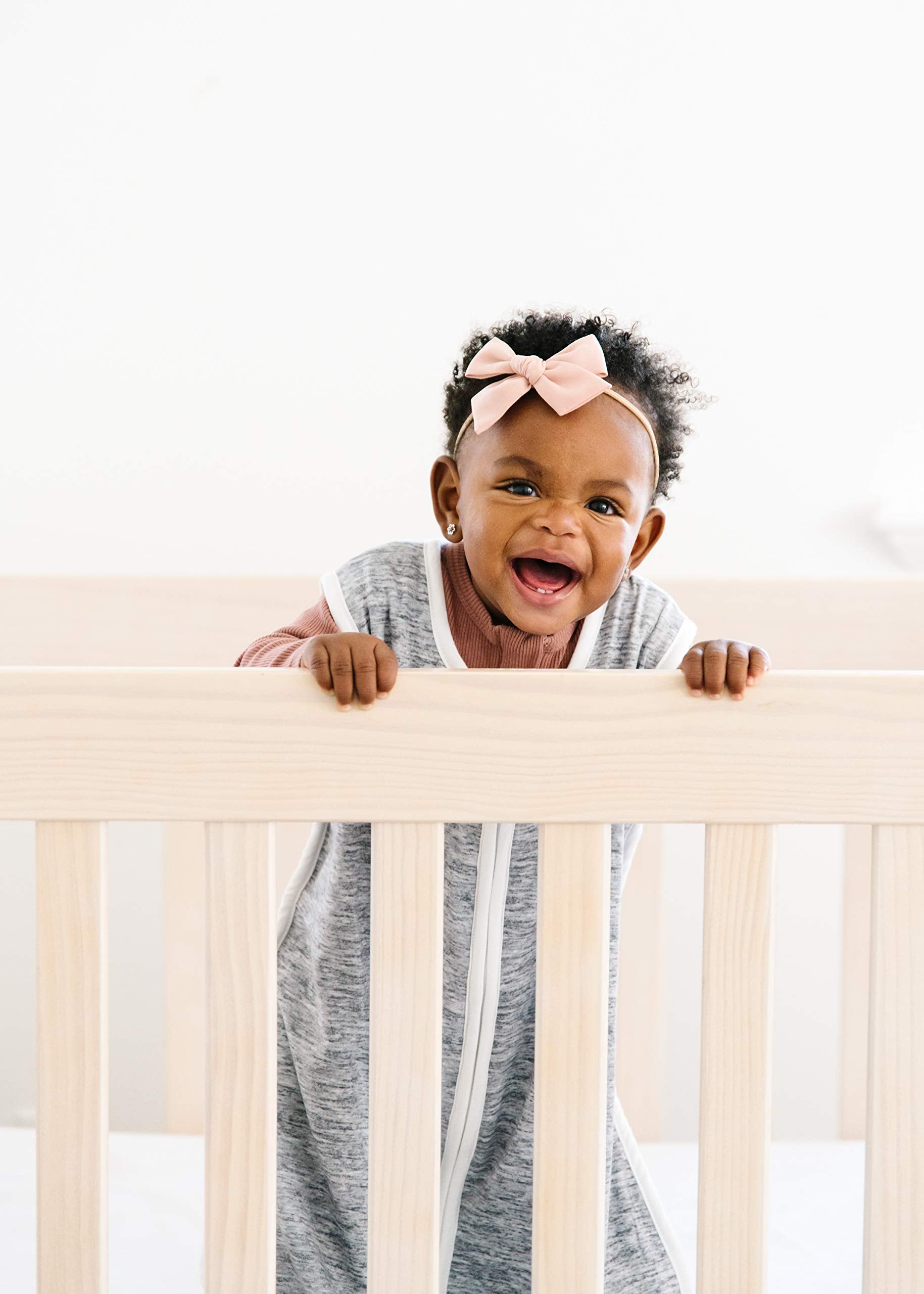 Copper Pearl Sleep Sack Asher newborn-to-24-months supports growing baby in one versatile sack