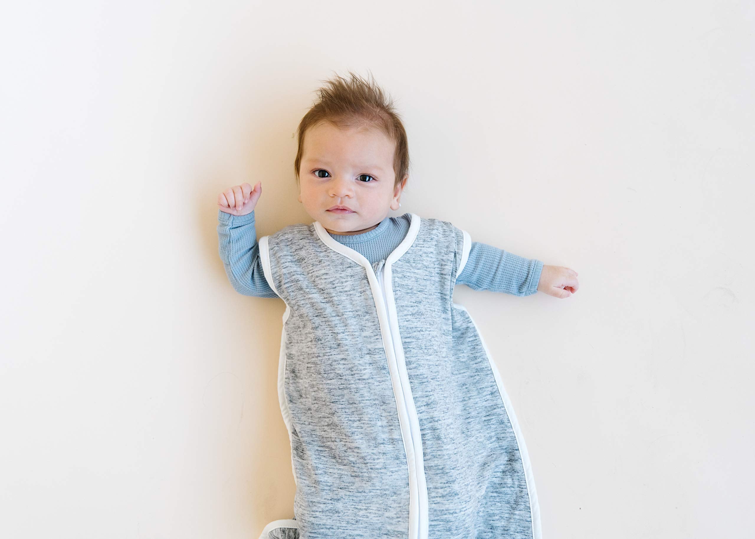 Copper Pearl Sleep Sack Asher sleeveless-design lets limbs move freely during sleep