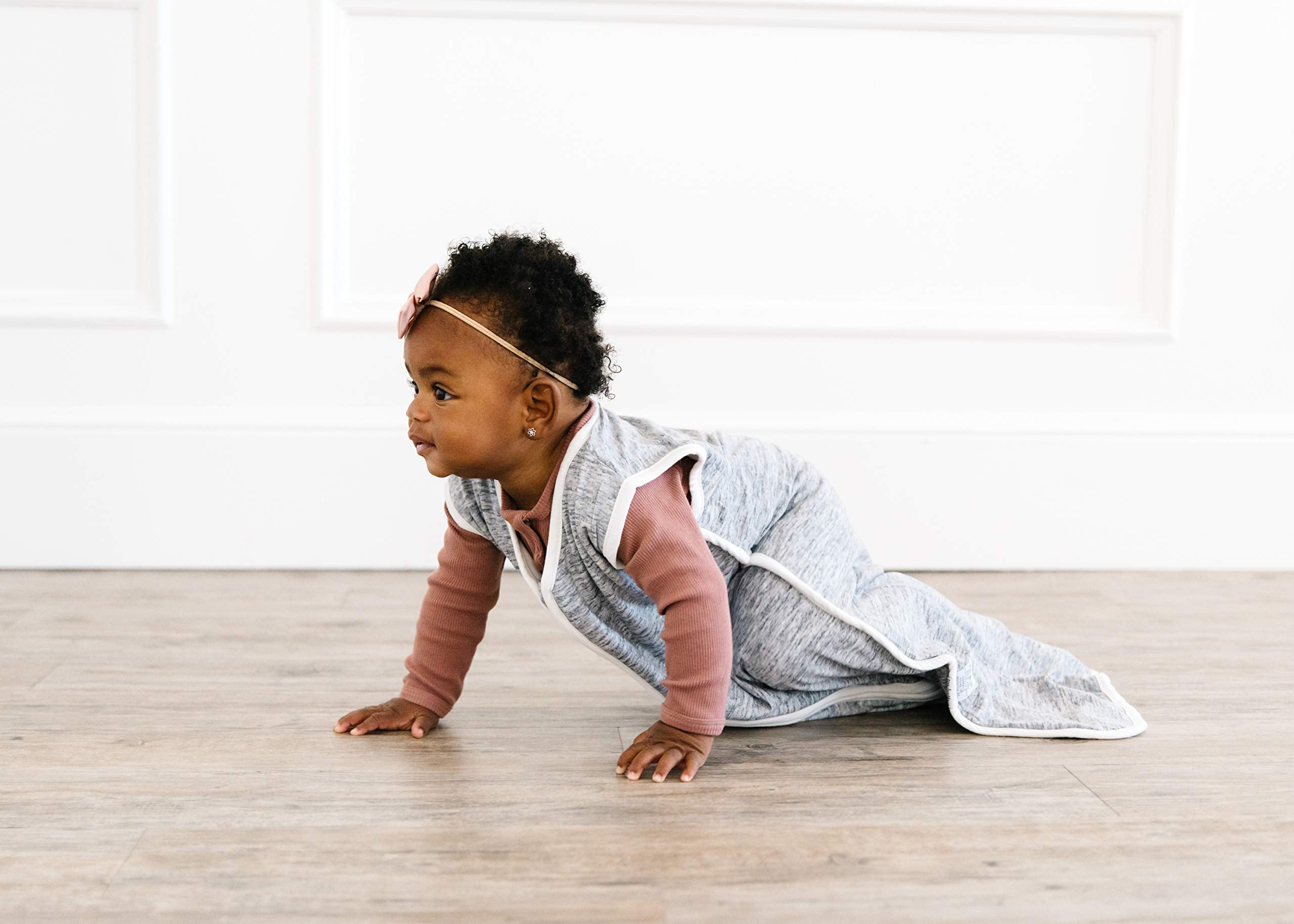 Copper Pearl Sleep Sack Asher ultra-soft-inside offers gentle touch against baby's skin
