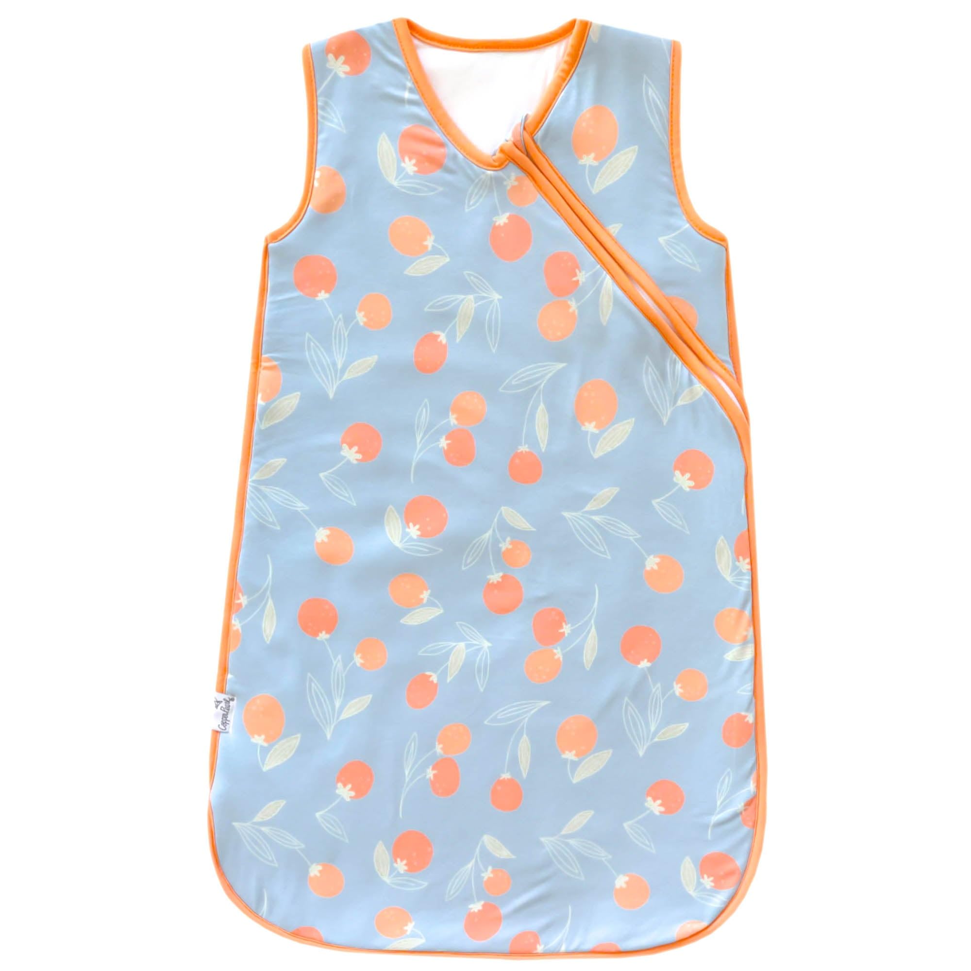 Copper Pearl Sleep Sack Clementine pattern keeps baby cozy during sleep