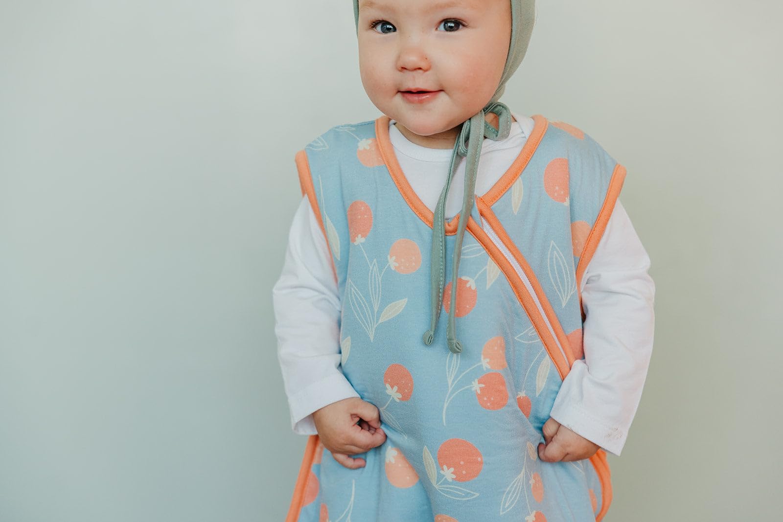 Copper Pearl Sleep Sack designs coordinate with other Copper Pearl nursery essentials