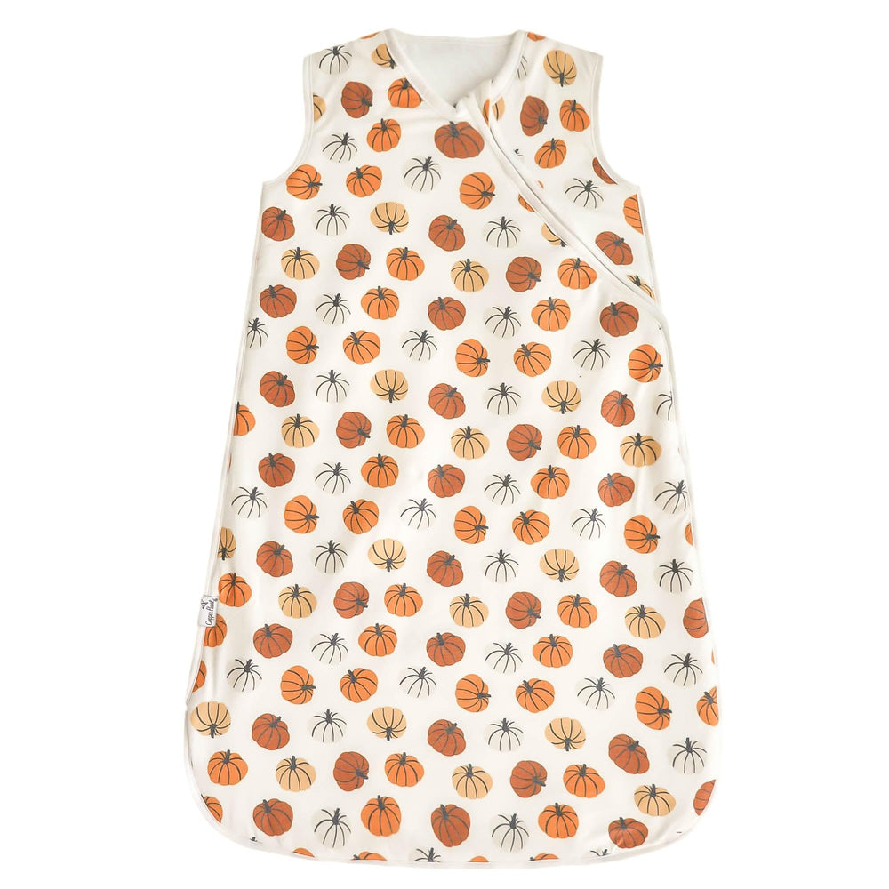 Copper Pearl Sleep Sack close-up shows buttery soft fabric for gentle night snuggles