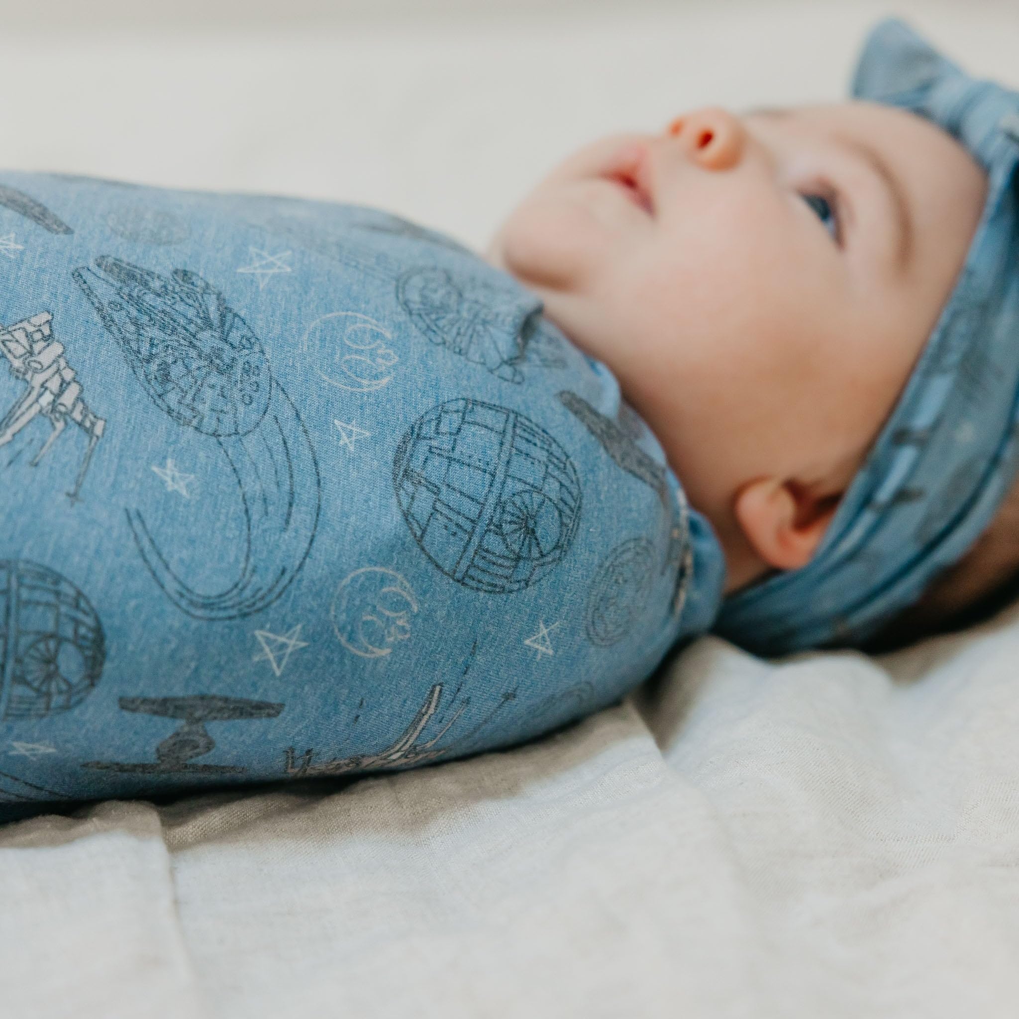Copper Pearl Starships gift-ready packaging suitable for new moms