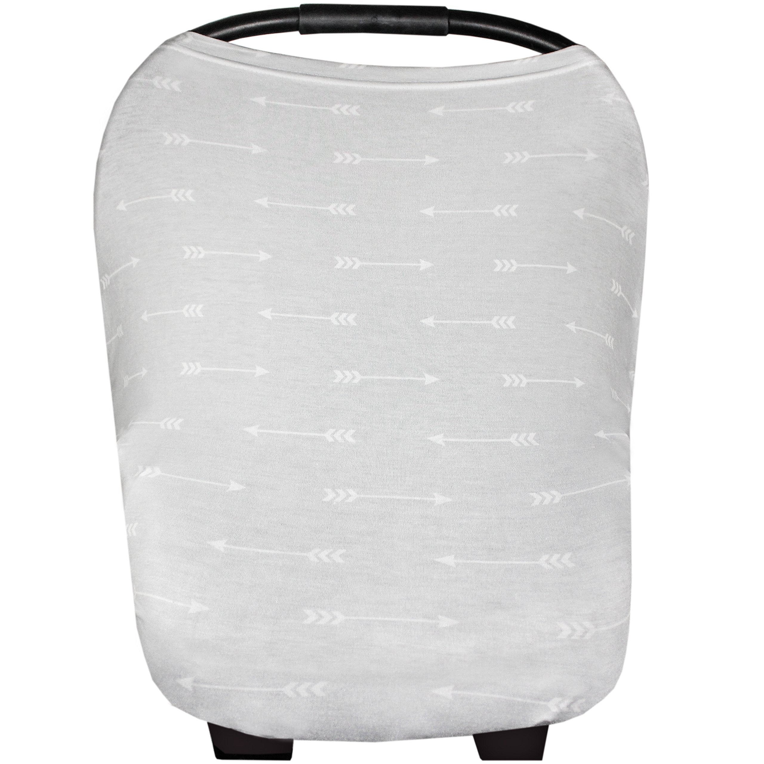 Copper Pearl Summit baby seat cover shows breathable fabric for comfortable on-the-go privacy