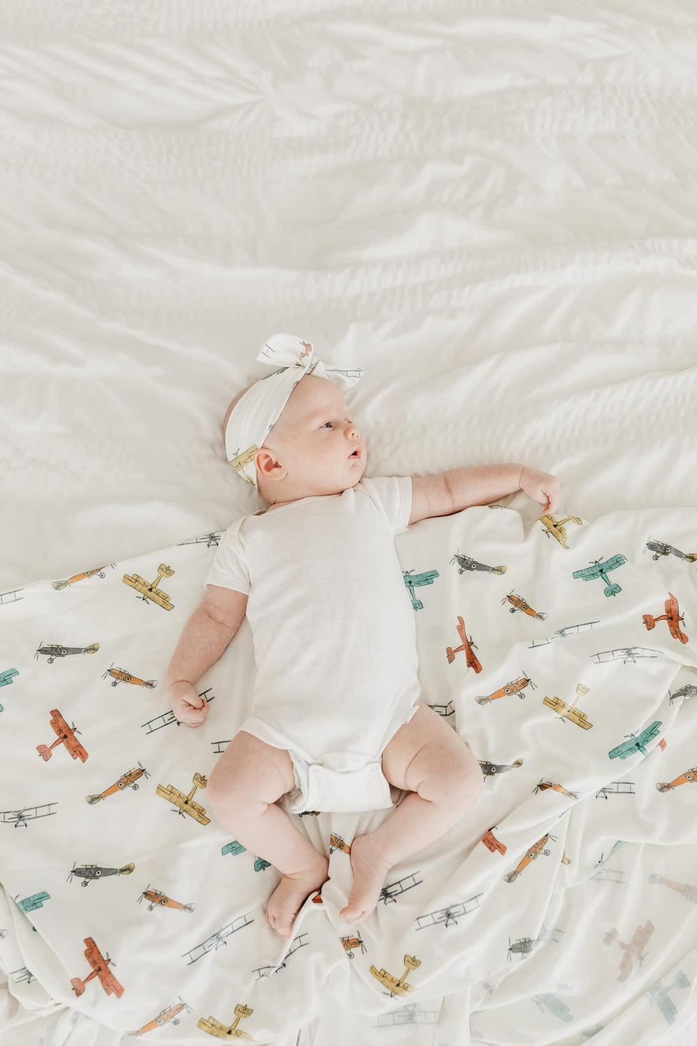 Copper Pearl Swaddle Ace night use setup for cozy rest