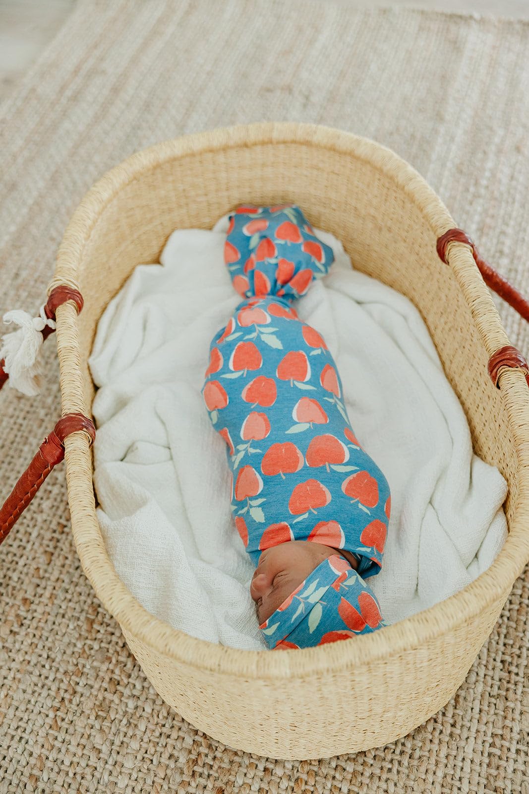 Copper Pearl swaddle blanket designer prints add style to baby outfits and gifts