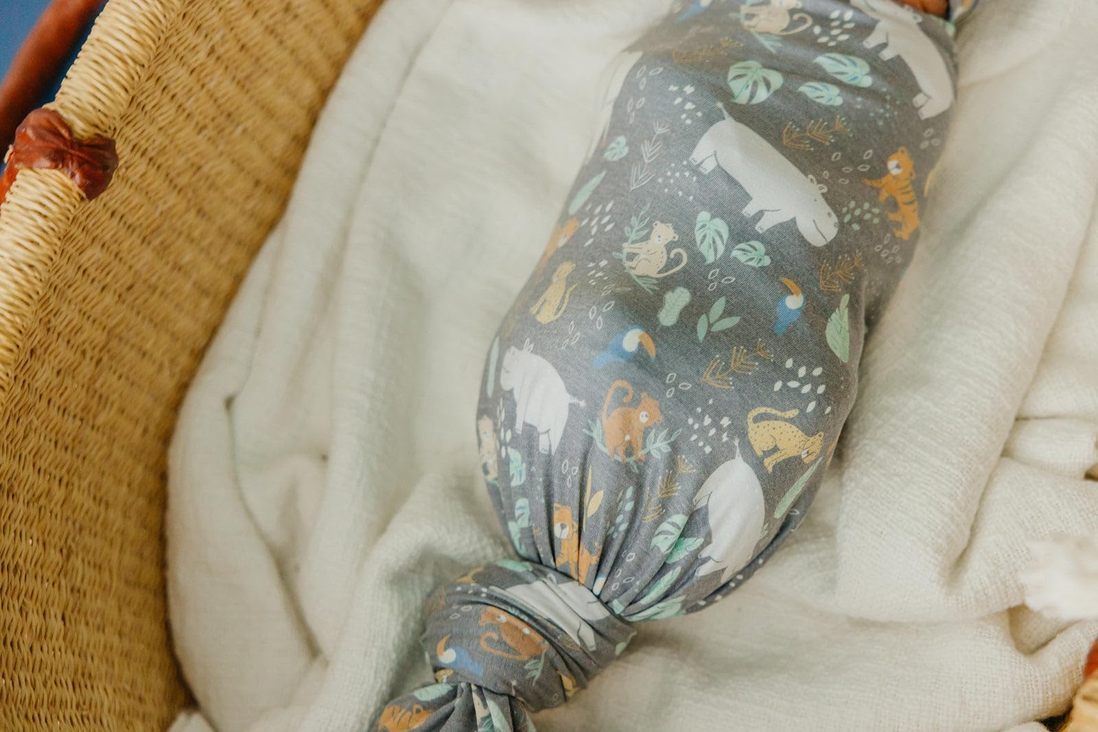 Copper Pearl swaddle blanket, large 46x46 size ideal for growing babies