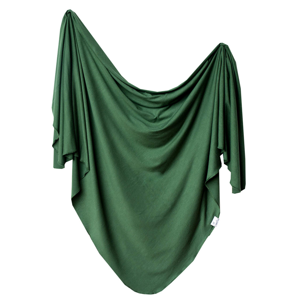 Copper Pearl swaddle blanket soft-knit texture provides breathable comfort for baby calm moments.
