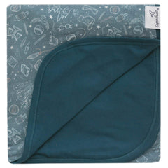 Copper Pearl three-layer blanket close-up highlights ultra-soft texture for cozy newborn cuddles.