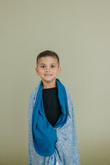 Copper Pearl three-layer blanket featuring warm knit layers offering breathable warmth for naps.