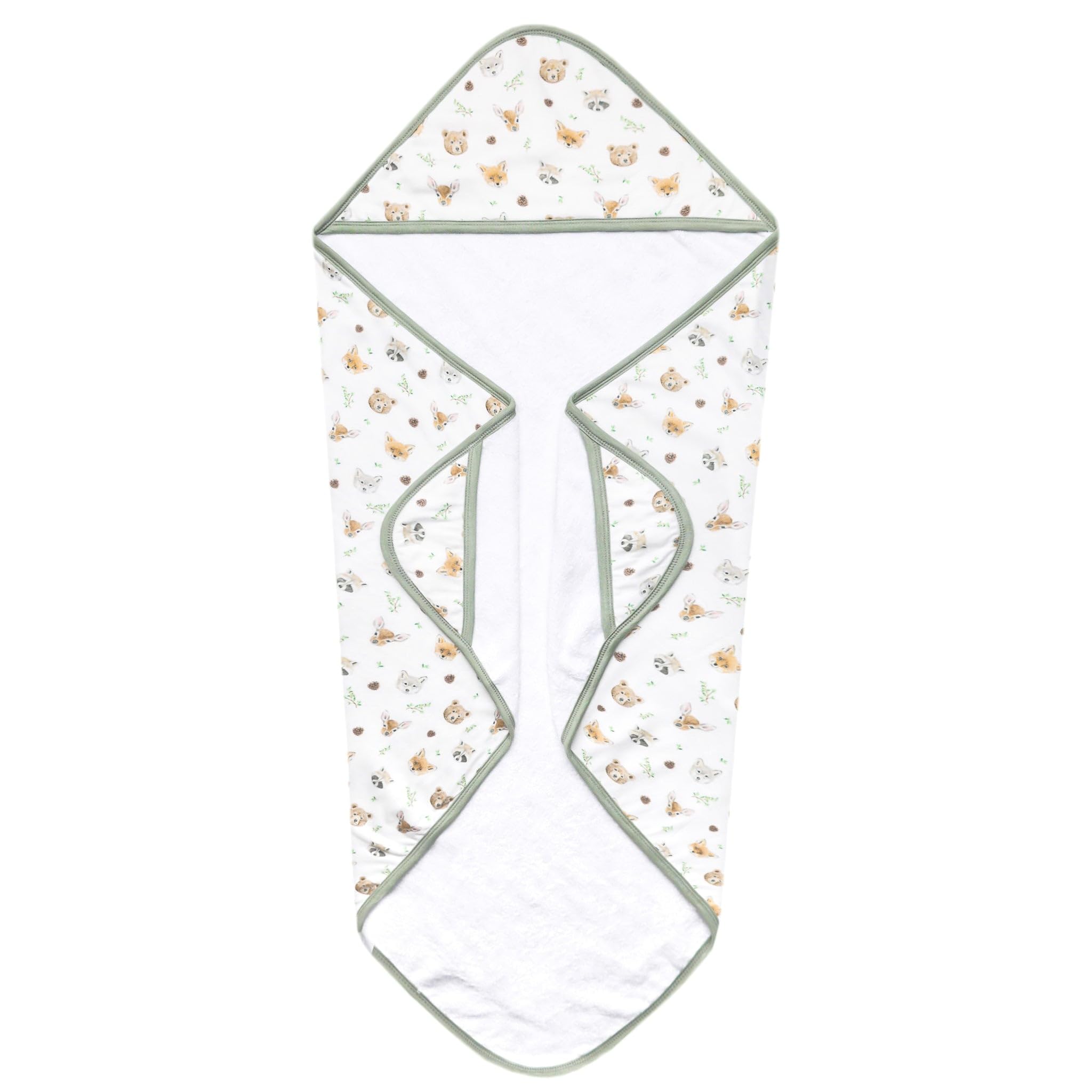 Copper Pearl Wilder towel interior terry cloth shows absorbent softness for quick dries