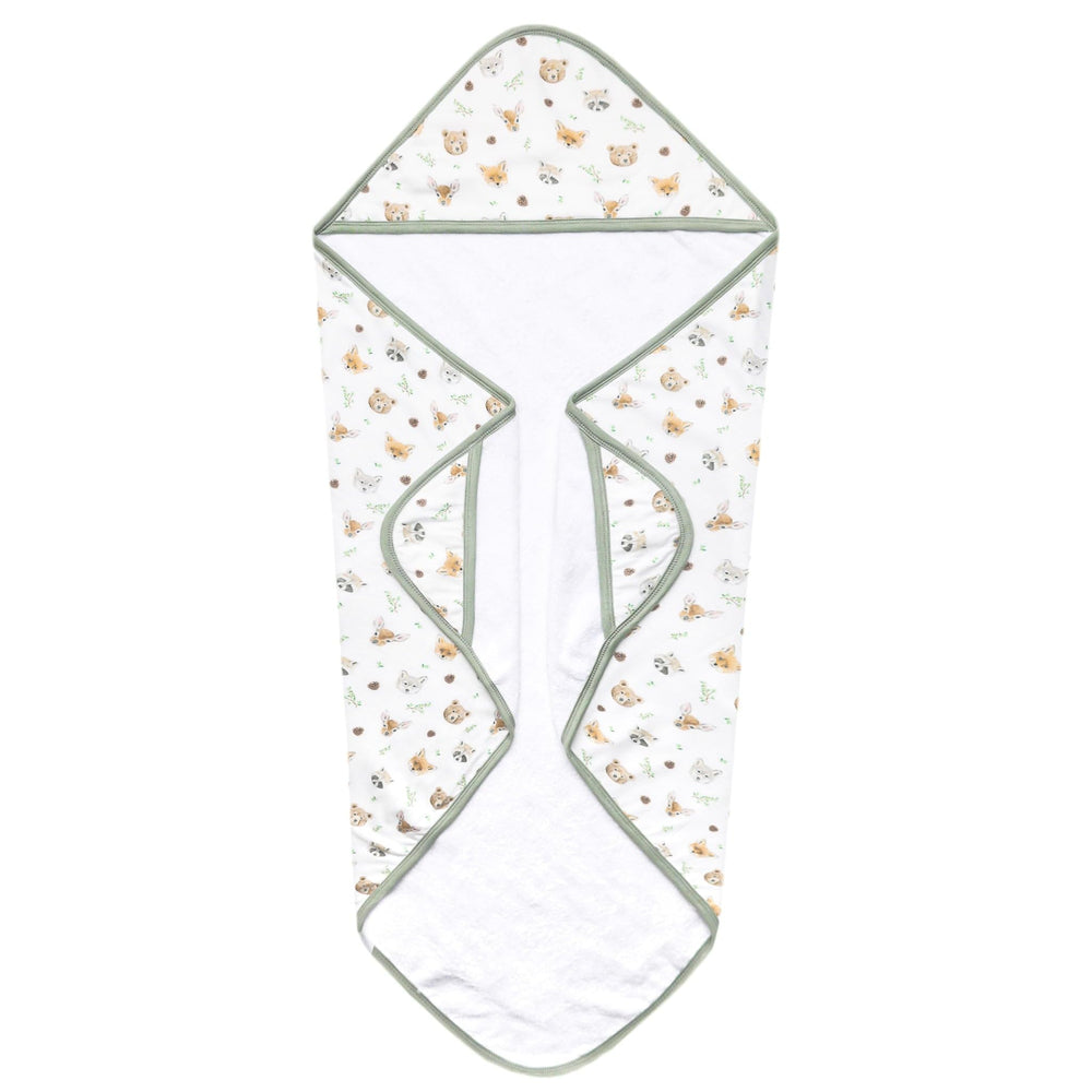 Copper Pearl Wilder towel interior terry cloth shows absorbent softness for quick dries