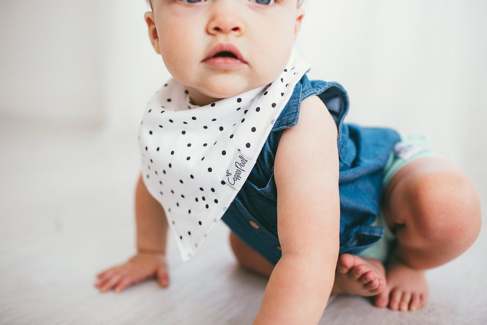 Willow Set designs reveal fashion-forward details while protecting clothes during teething