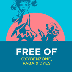 Coppertone Kids SPF 50 lotion applied on skin for quick shielding