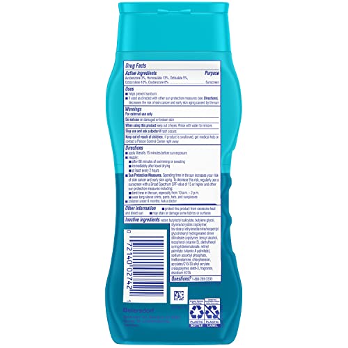 Creamy texture of Coppertone Kids Lotion gliding onto skin smoothly.