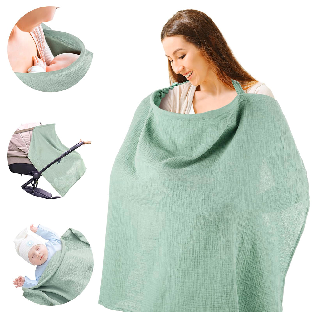 CORATED nursing cover is machine washable and dryer safe.