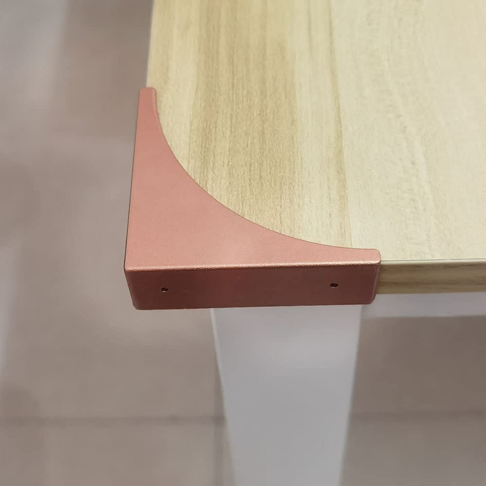 Fits desks, tables, cabinets; easy to install with included screws.