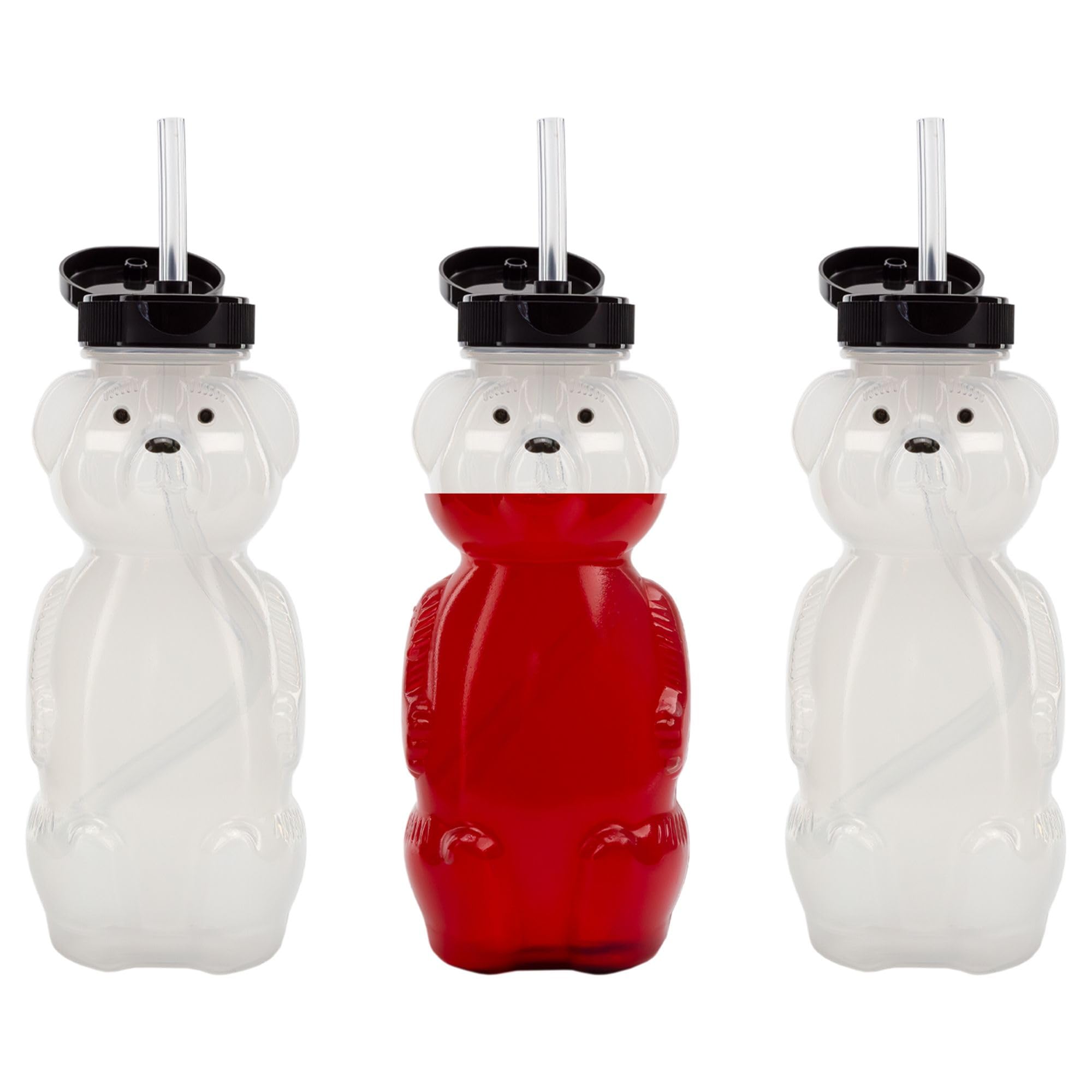 Cornucopia Brands Honey Bear Straw Cups 3-pack in package for therapy-friendly sipping