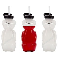 Cornucopia Brands Honey Bear Straw Cups 3-pack in package for therapy-friendly sipping