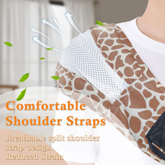 COSDIG baby carrier adjustable straps close-up showing secure fit