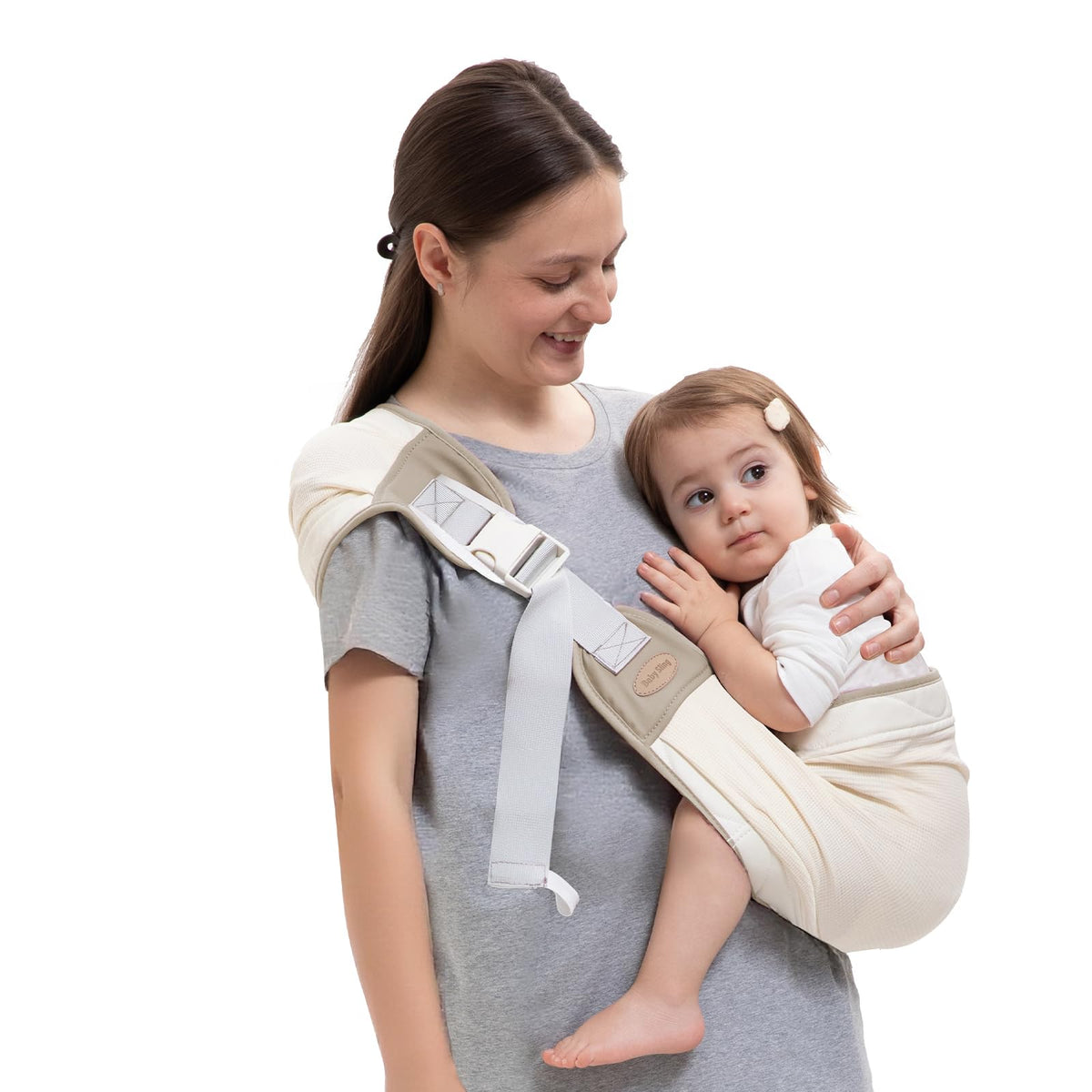 COSDIG baby carrier shows adjustable straps for a customizable, comfortable fit.