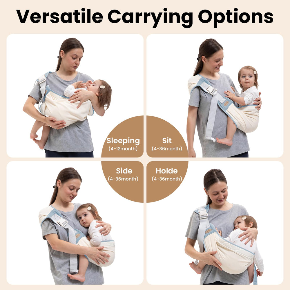 COSDIG foldable carrier folds compactly for on-the-go lifestyles.
