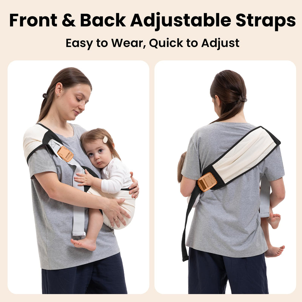 COSDIG baby carrier plus-size friendly-fit adapts to diverse bodies