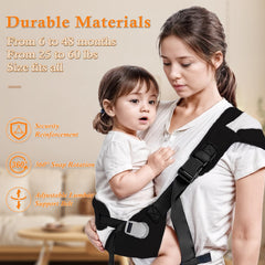 COSDIG carrier shoulder strap detail highlights breathable padding that reduces shoulder strain during extended wear.