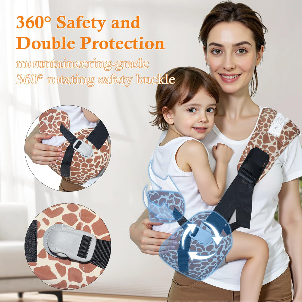 COSDIG baby carrier travel-friendly and packable for trips