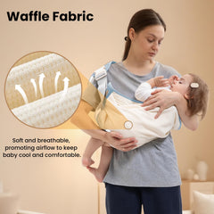 COSDIG waffle-knit lining delivers cloud-like softness against baby’s skin.