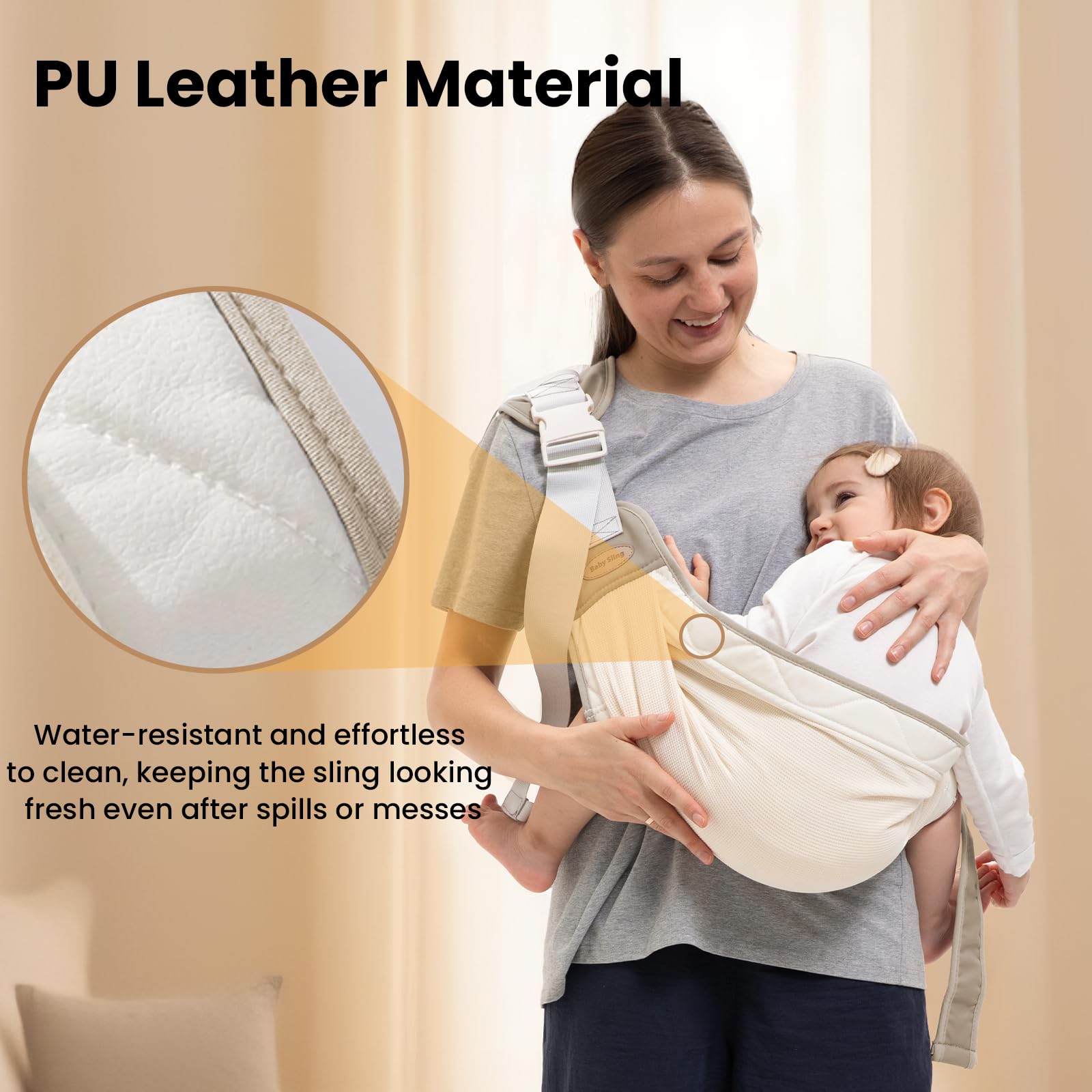 COSDIG waffle-knit lining delivers cloud-soft comfort against baby’s skin.