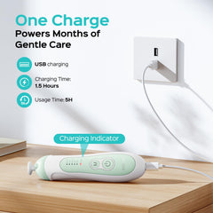 COSLUS CPC-certified safety feature prevents nicks with skin-sensing technology