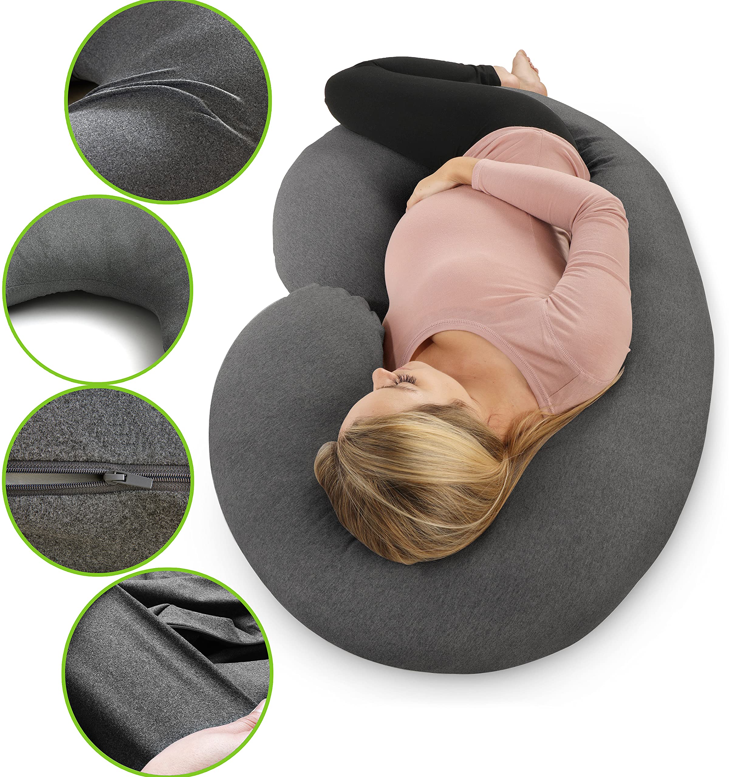 COSMOPLUS Pregnancy Pillow Cover — support team addresses questions quickly