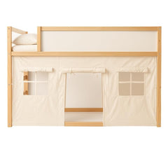 Cosmos & Poppy Wonder Nook front view shows breathable cotton for cozy privacy.