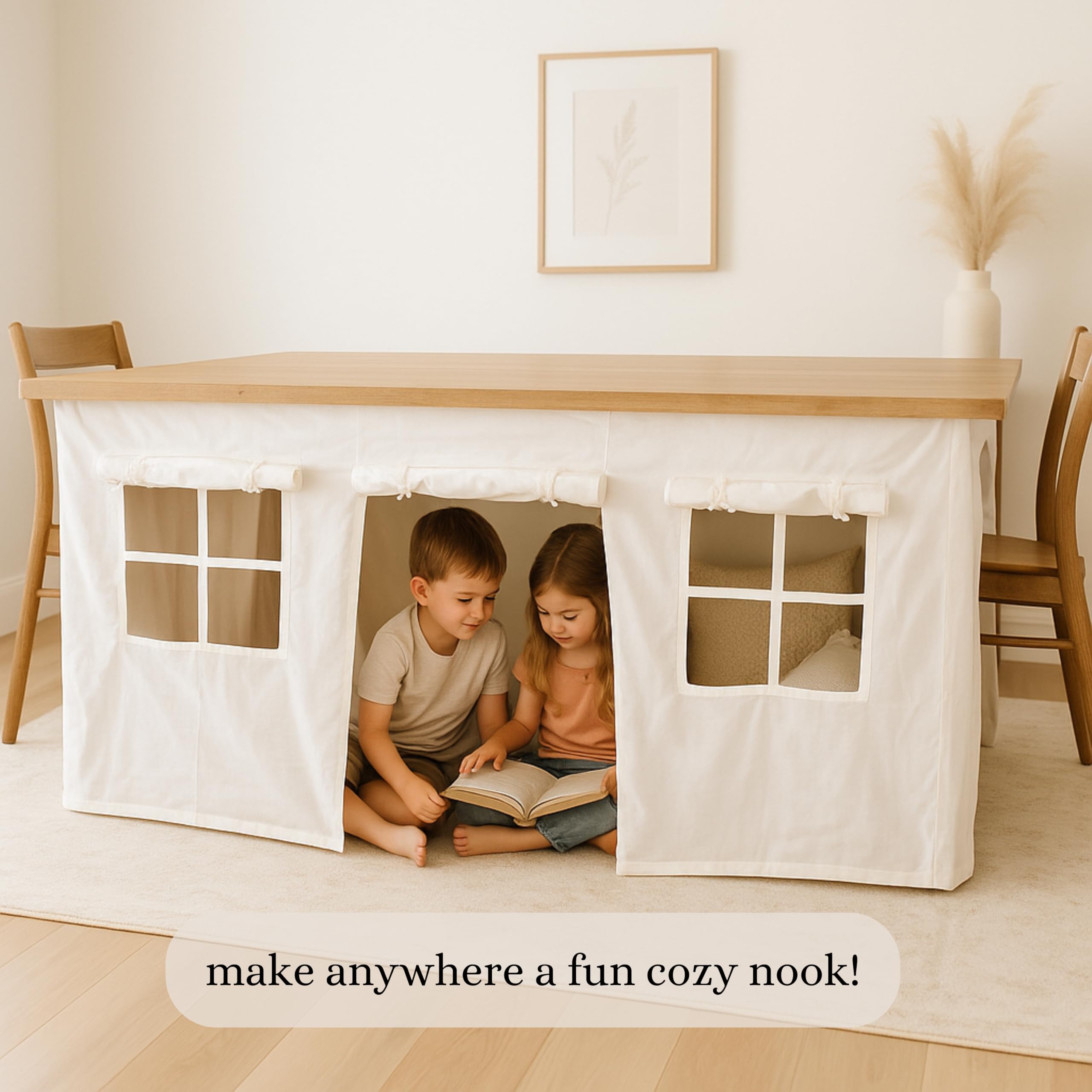 Cosmos & Poppy Wonder Nook soft cotton texture highlights airflow-friendly design.