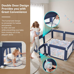 Cosola playpen base non-slip cups keeps the structure steady on various floors.