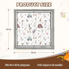 Cosovia Baby Play Mat thick padding cushions babies during crawls