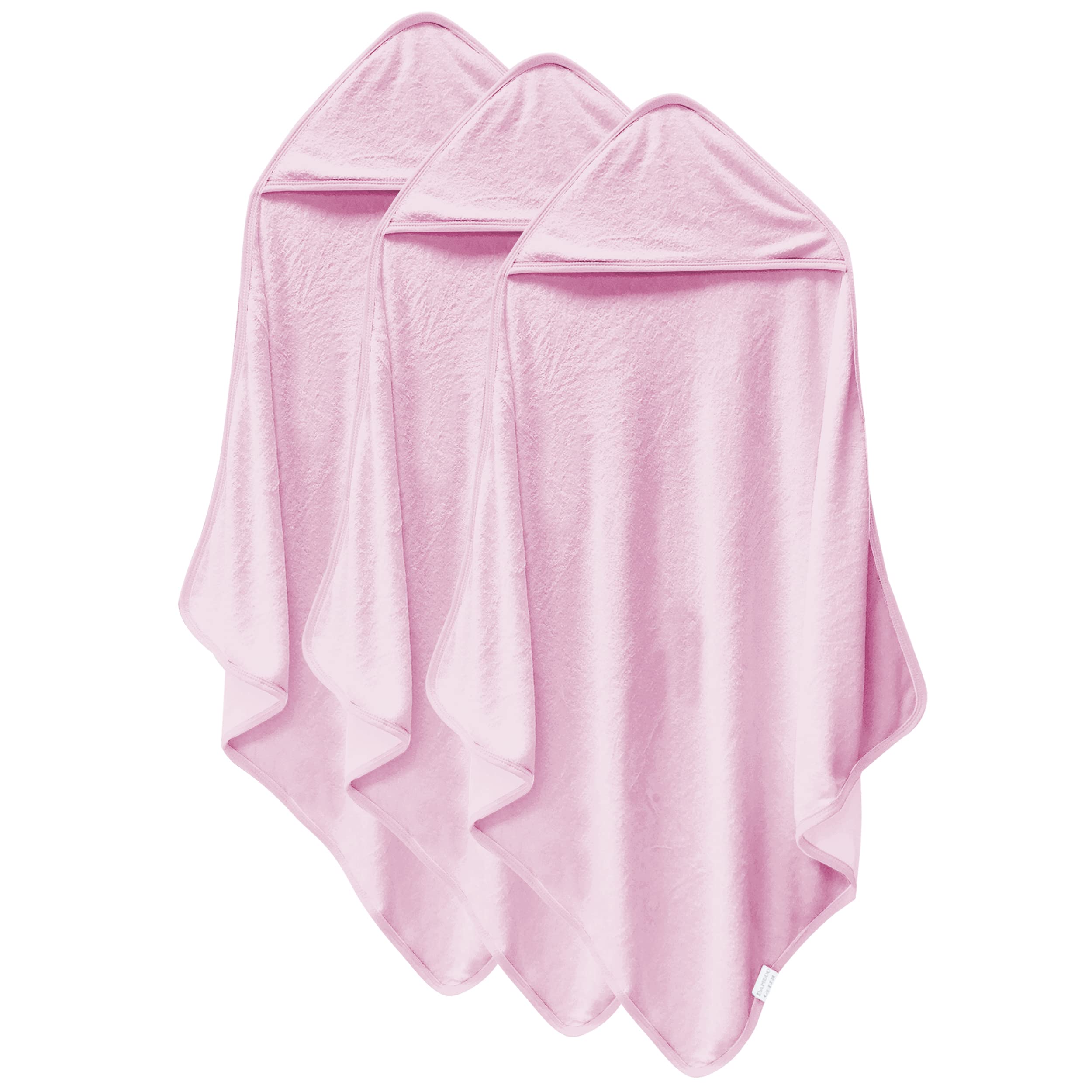 Cosy Family bamboo baby towels close-up showing ultra-soft fibers for gentle bath time.