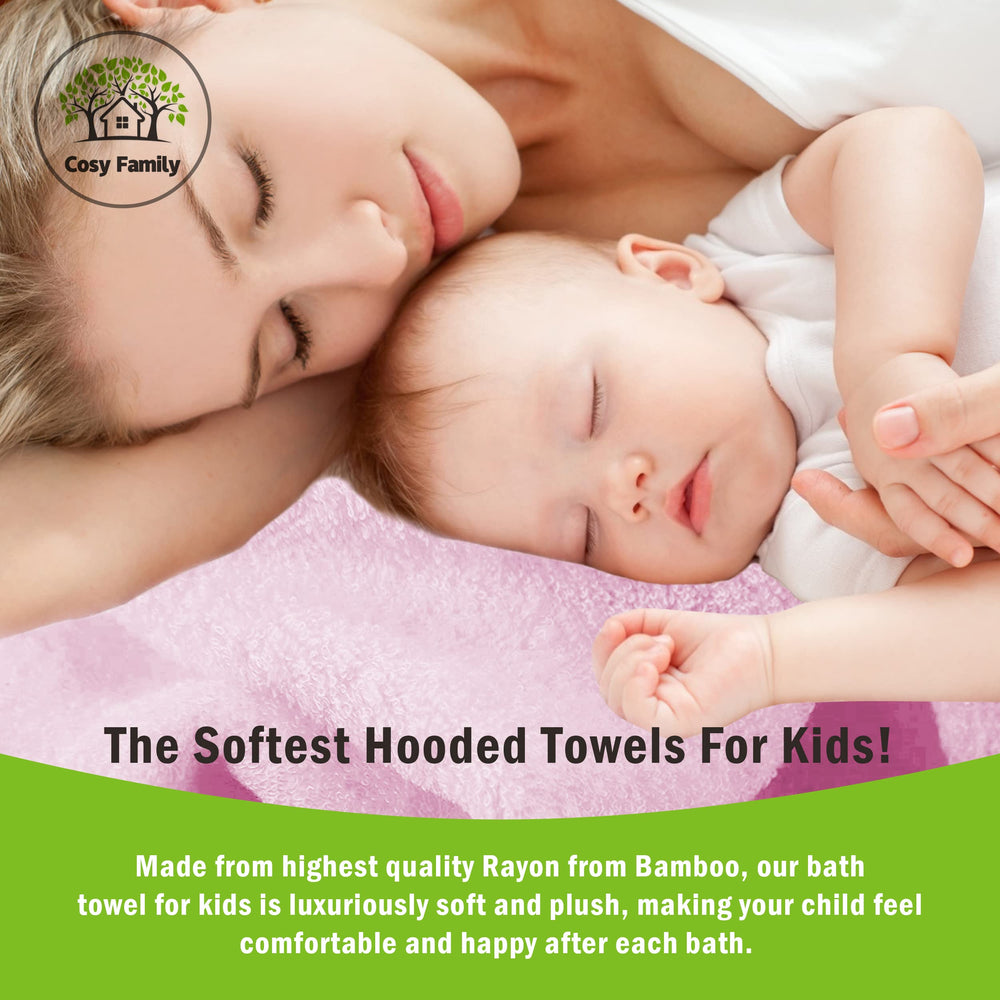 Cosy Family bamboo towel fabric being washed, highlighting durability and easy care.