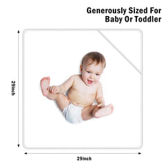 Cosy Family hooded towel after bath drying, warm and quick-dry for toddlers.