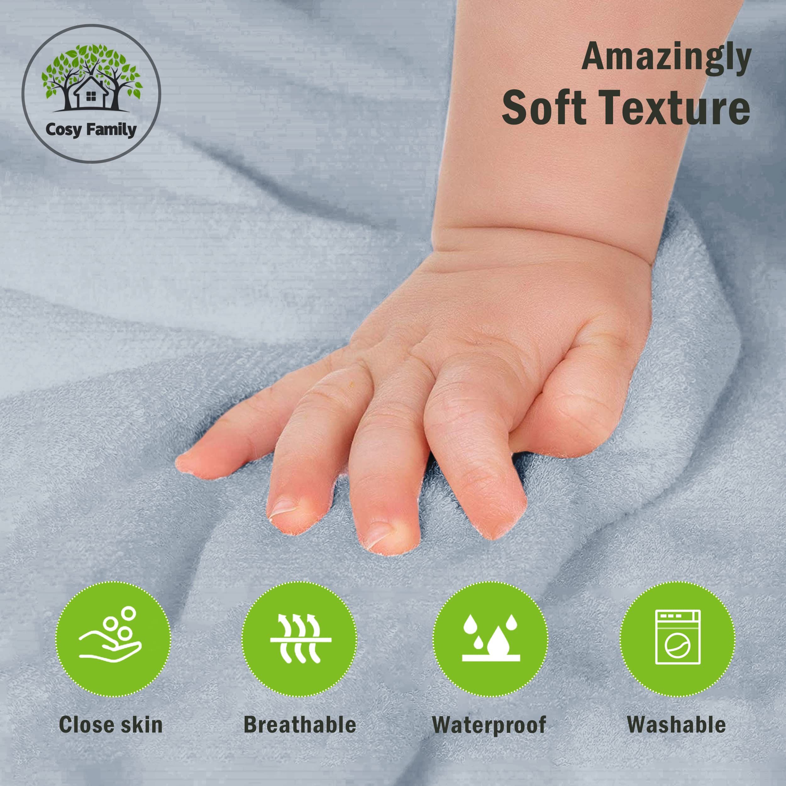 Cosy Family toddler hooded towel absorbent, great after swimming lessons.