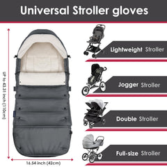 CosyDiary 5-point harness slots highlight secure, versatile compatibility across strollers.