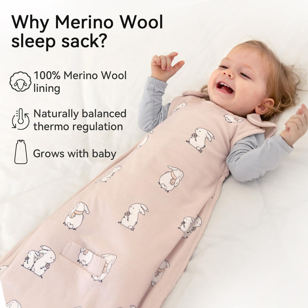 CosyDiary organic cotton outer-shell provides breathable protection for year-round sleep