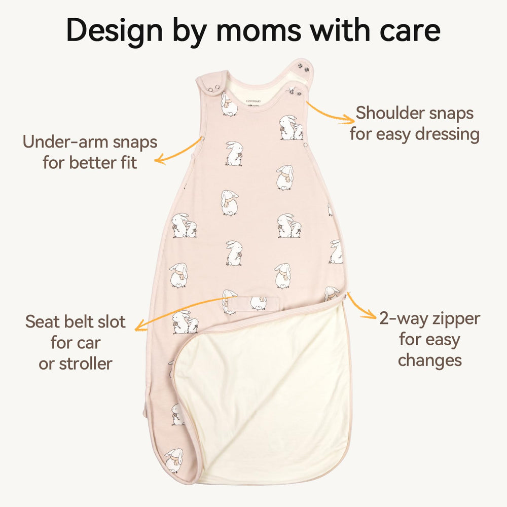 CosyDiary universal-size fabric showcases growth from 2 months to 2 years.