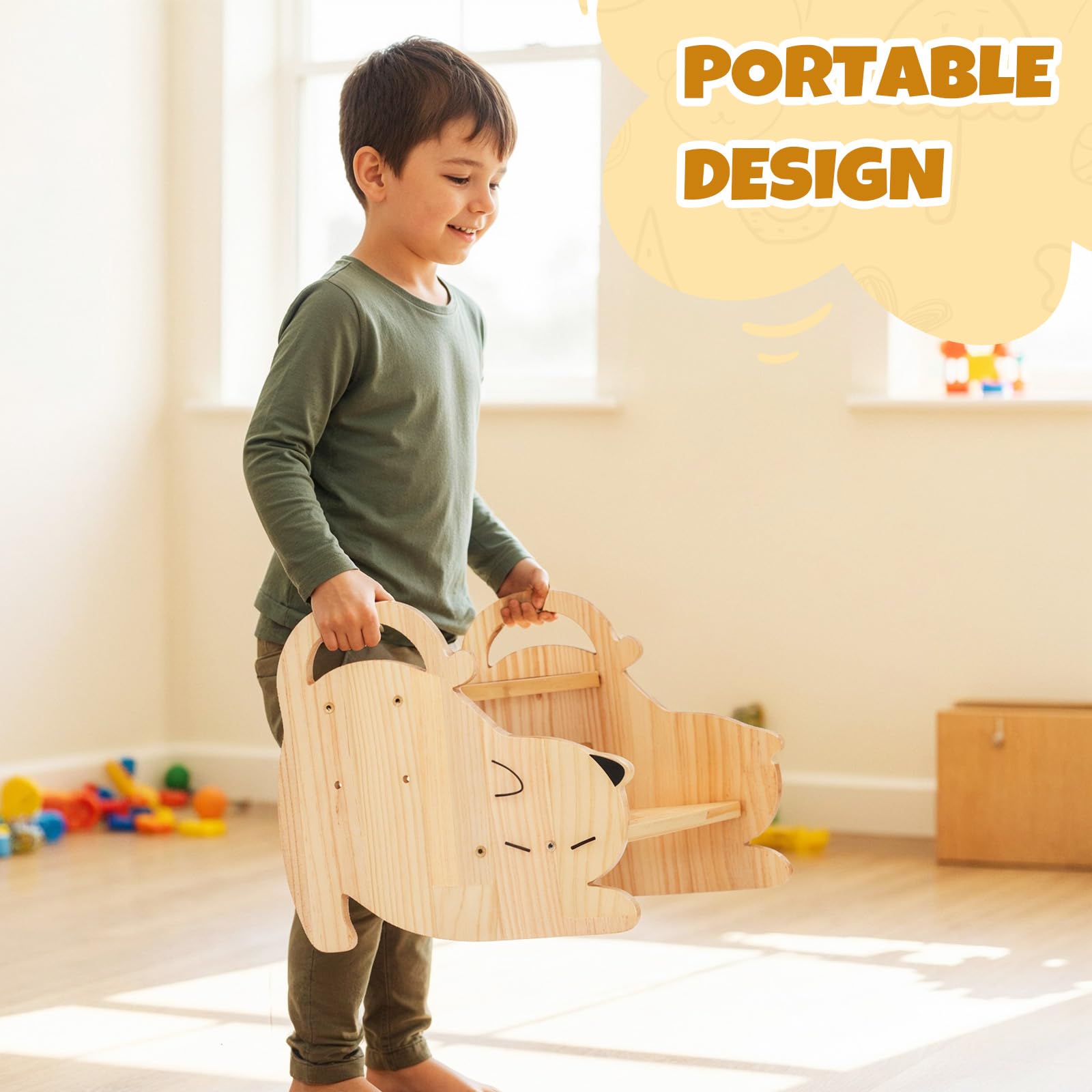 Cosyland anti-tip base providing wobble-free stability